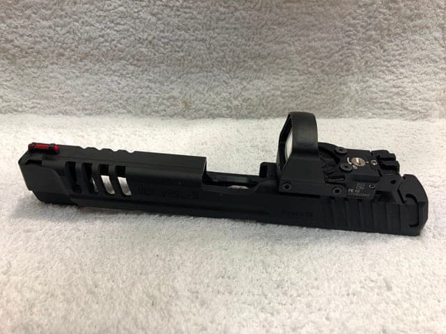 Optic cut precision work