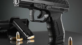 Walther firearm image on law weapons site