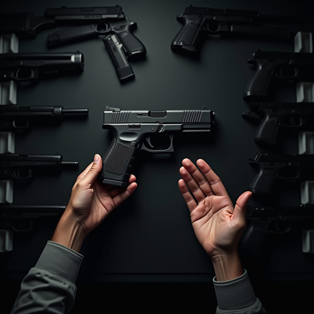 Law Weapons firearm purchase — cash or trade